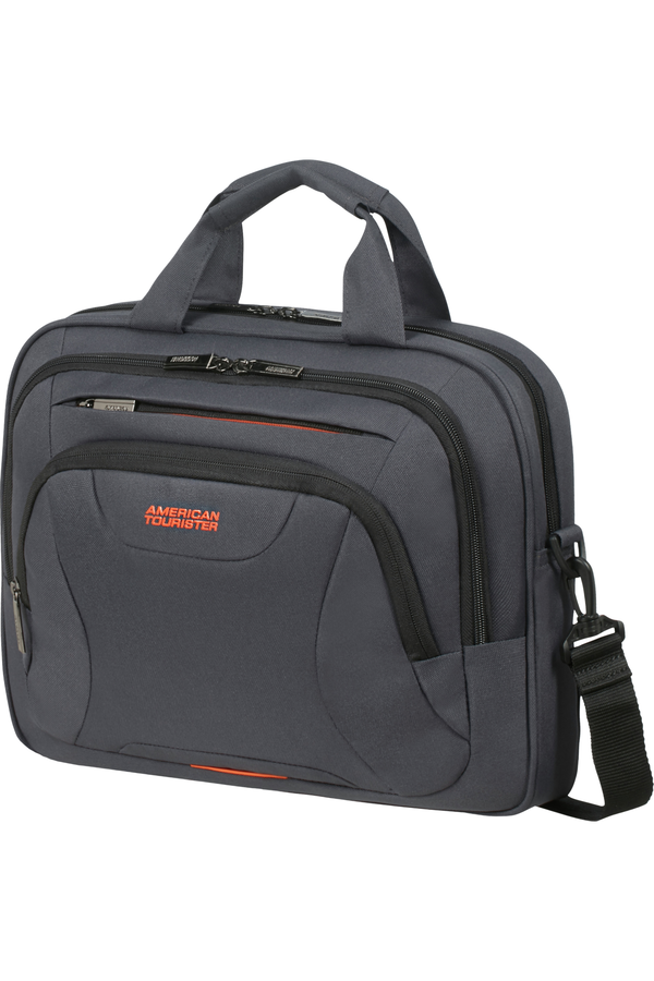 American Tourister At Work Laptop Bag  13.3-14.1inch Grey/Orange American Tourister At Work Laptop Bag  13.3-14.1inch Grey/Orange