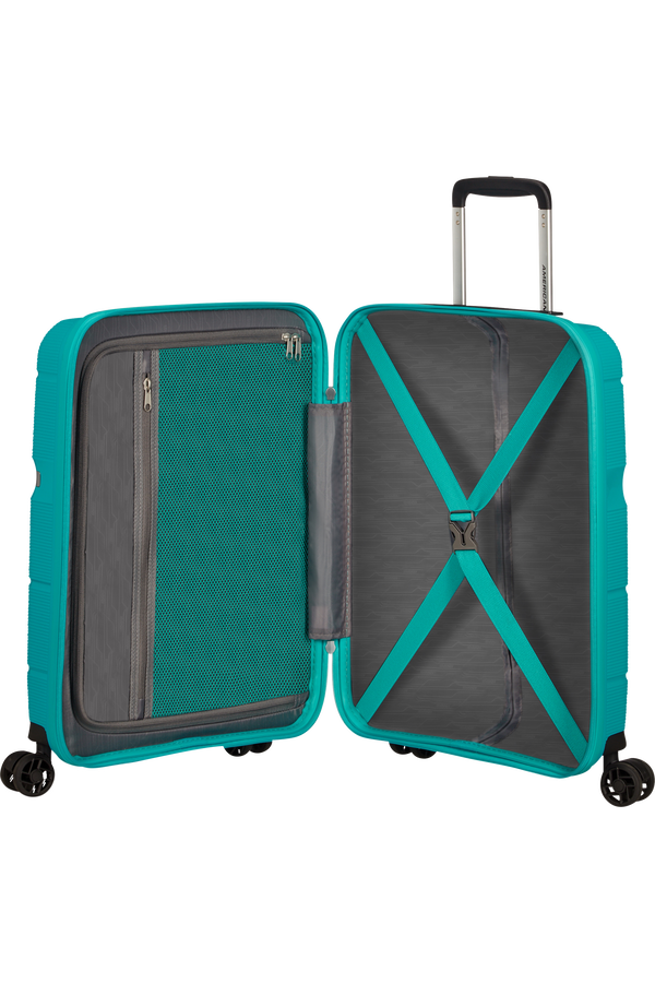 American Tourister Linex Spinner 55cm  Blue Ocean American Tourister Linex Spinner 55cm  Blue Ocean