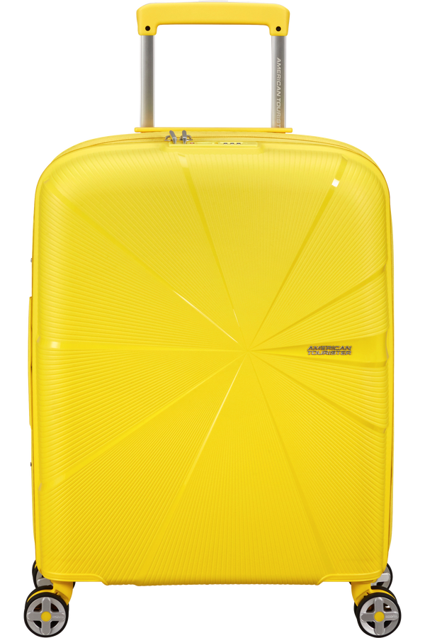 American Tourister Starvibe Spinner Expandable TSA 55cm  Electric Lemon