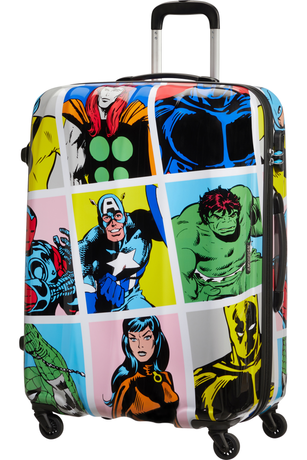American Tourister Marvel Legends Spinner Alfatwist 75cm  Marvel Pop Art American Tourister Marvel Legends Spinner Alfatwist 75cm  Marvel Pop Art