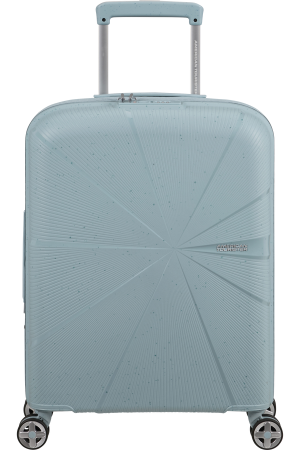 American Tourister StarVibe Spinner Expandable TSA LTD 55cm  Azzurro Speckles
