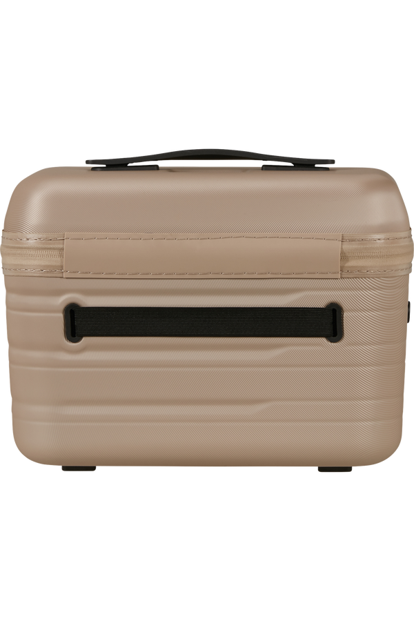 American Tourister Flashline Beauty Case  Ivory Gold