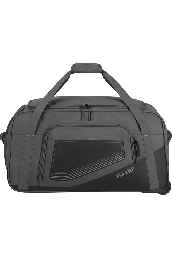 American Tourister City Racer Duffle with Wheels M  Fekete