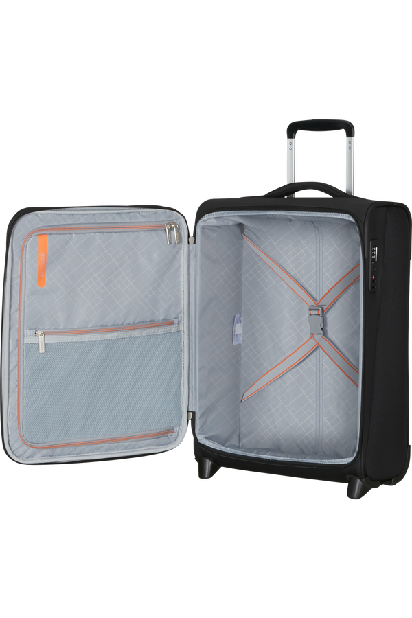 American Tourister Wanderlite Upright S TSA S  Shadow Black