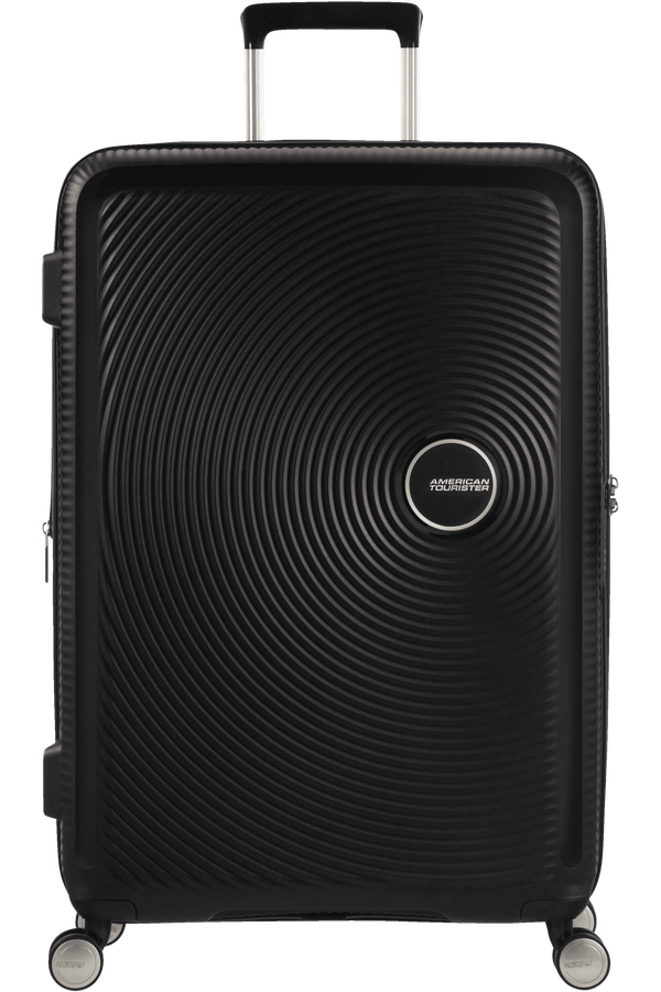 American Tourister Soundbox Spinner poszerzany 67cm Bass Black