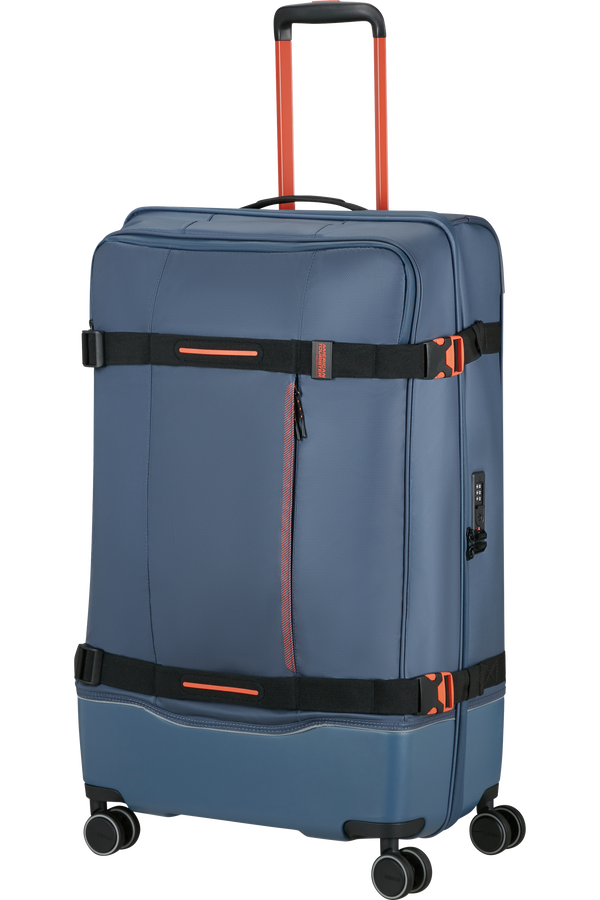 American Tourister Urban Track Spinner L TSA Coated 79cm  Kék/Narancs American Tourister Urban Track Spinner L TSA Coated 79cm  Kék/Narancs