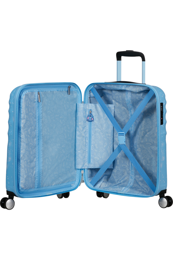 Disney Wavebreaker 55cm Kabin bőr&ouml;nd | American Tourister Disney Wavebreaker Spinner TSA Disney Fl 55cm  Stitch Universe