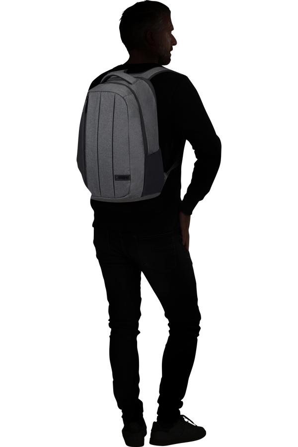 American Tourister Streethero Laptop Backpack 17.3'  Grey Melange