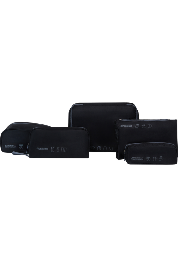 American Tourister American Tourist. Ta Packing Organizers 5Pcs  Fekete/Sz&uuml;rke