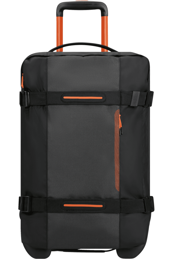 American Tourister Urban Track Duffle with Wheels Lmtd S  Fekete/Narancssárga