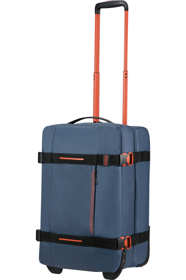 American Tourister Urban Track Duffle with Wheels Coated S  K&eacute;k/Narancs