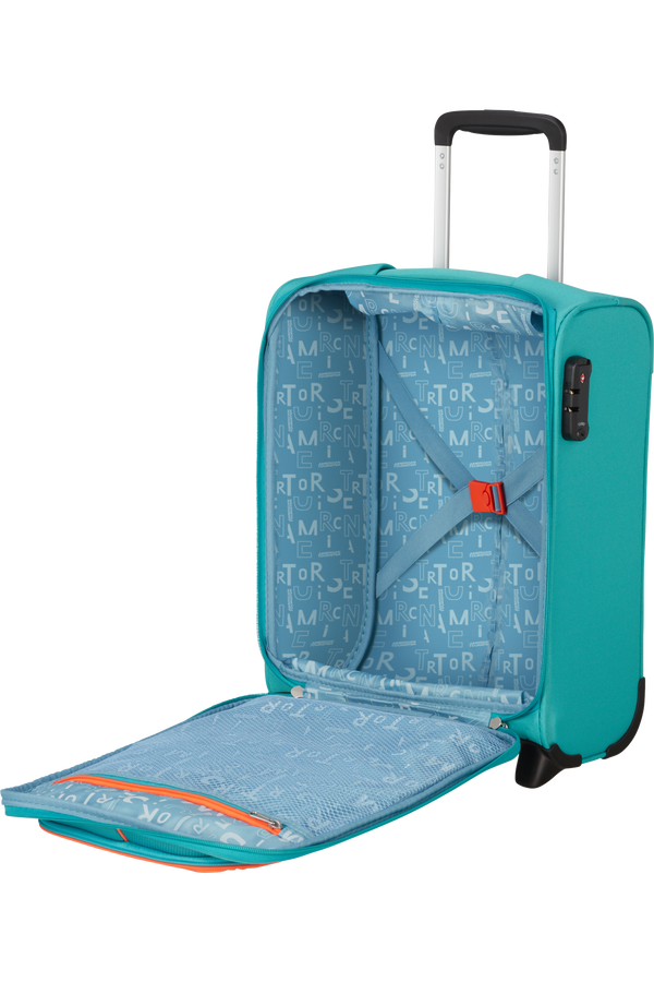 American Tourister Sea Seeker Upright Underseater Tsa 45cm  Aqua Green