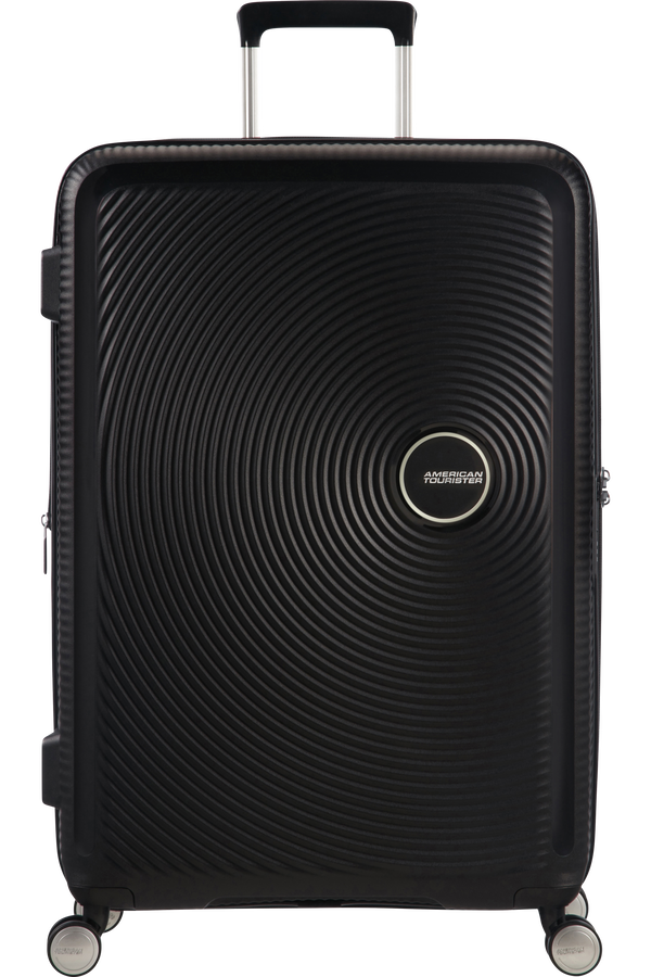 American Tourister Soundbox Spinner poszerzany 67cm Bass Black