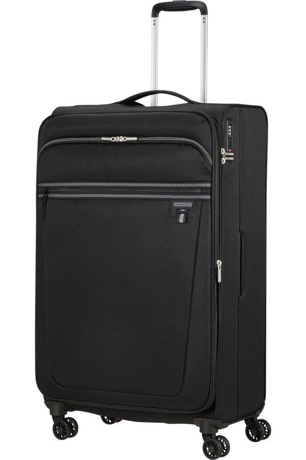 American Tourister Aerospin Spinner Expandable L  Fekete American Tourister Aerospin Spinner Expandable L  Fekete