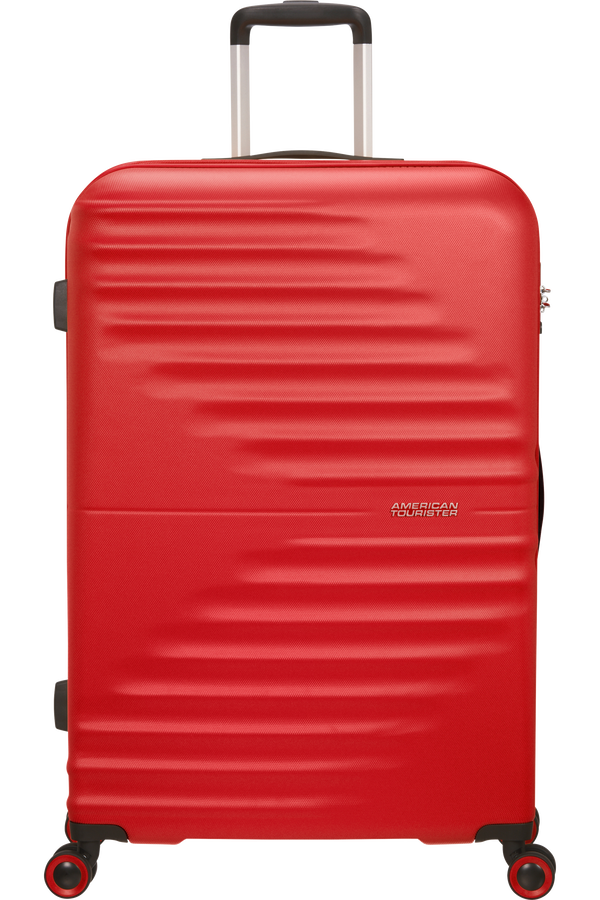 American Tourister Wavetwister Spinner TSA 77cm  Vivid Red