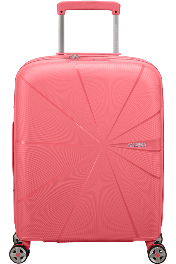 American Tourister Starvibe Spinner Expandable TSA 55cm  Sun Kissed Coral