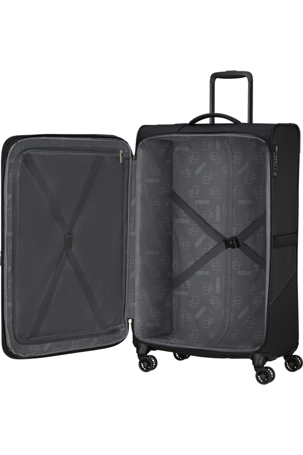 American Tourister SummerRide Spinner L EXP TSA 80cm Fekete American Tourister SummerRide Spinner L EXP TSA 80cm Fekete