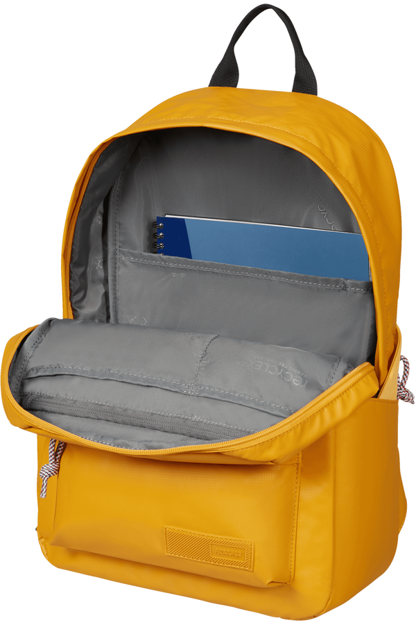 American Tourister Upbeat Pro Backpack Zip Coated  Yellow American Tourister Upbeat Pro Backpack Zip Coated  Yellow