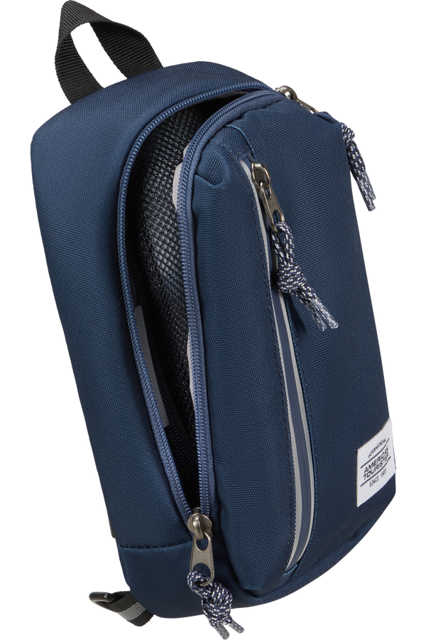 American Tourister Brightup Sling Bag Zip  Tengerészkék
