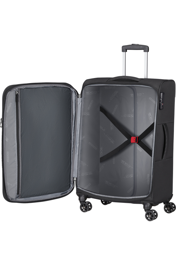 American Tourister Hyperspeed Spinner TSA EXP 68cm  Koromfekete