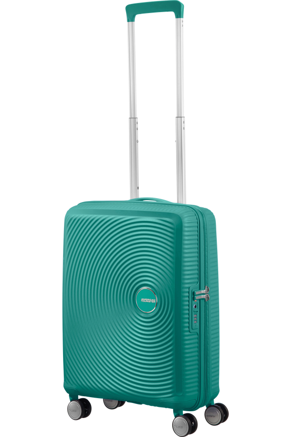 American Tourister Soundbox Spinner TSA Expandable 55cm  Forest Green