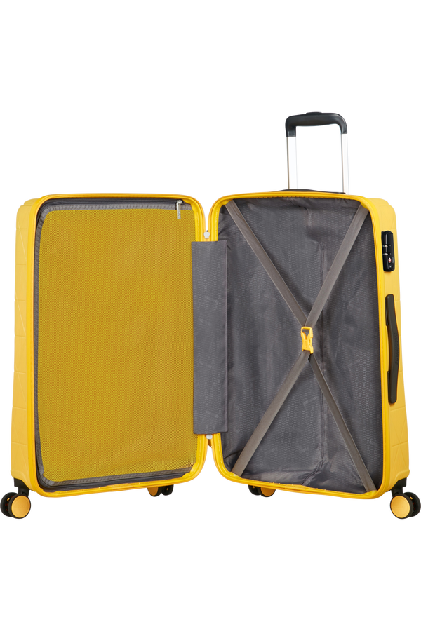 American Tourister Triangolo Spinner TSA 67cm  Honey Yellow