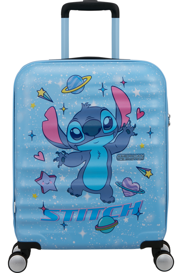 Disney Wavebreaker 55cm Kabin bőr&ouml;nd | American Tourister Disney Wavebreaker Spinner TSA Disney Fl 55cm  Stitch Universe