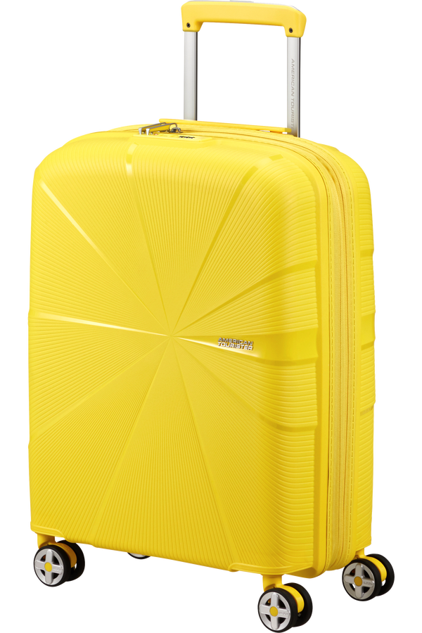 American Tourister Starvibe Spinner Expandable TSA 55cm Electric Lemon American Tourister Starvibe Spinner Expandable TSA 55cm Electric Lemon