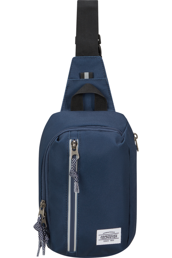 American Tourister Brightup Sling Bag Zip  Tengerészkék