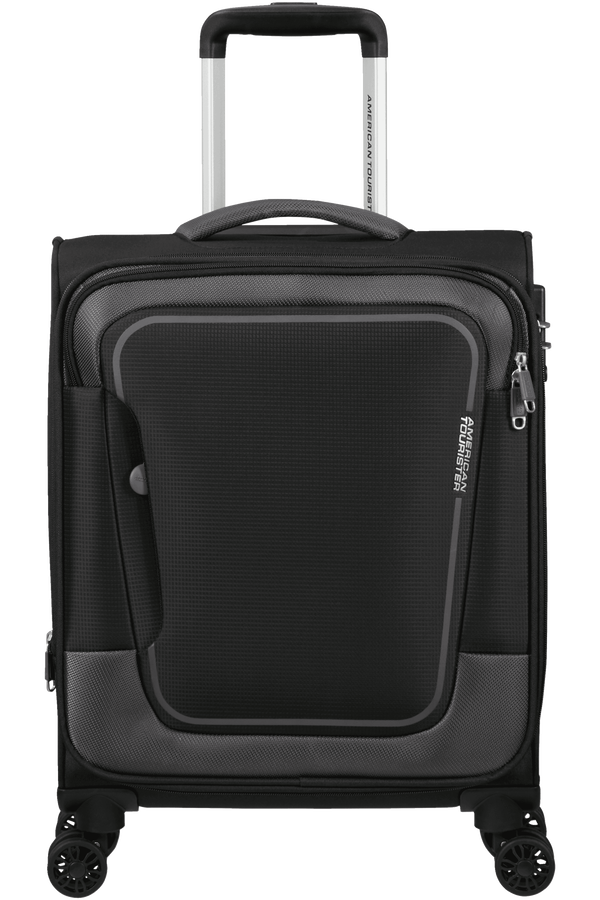 American Tourister Pulsonic Spinner Expandable 55cm  Aszfalt fekete