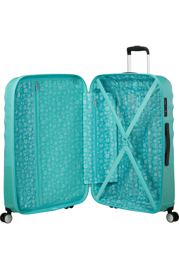 American Tourister Disney Wavebreaker Spinner TSA Disney Fl 77cm  Stitch Flower American Tourister Disney Wavebreaker Spinner TSA Disney Fl 77cm  Stitch Flower