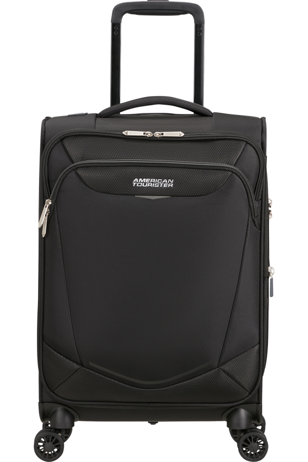American Tourister SummerRide Spinner Expandable TSA 55cm L35 Fekete