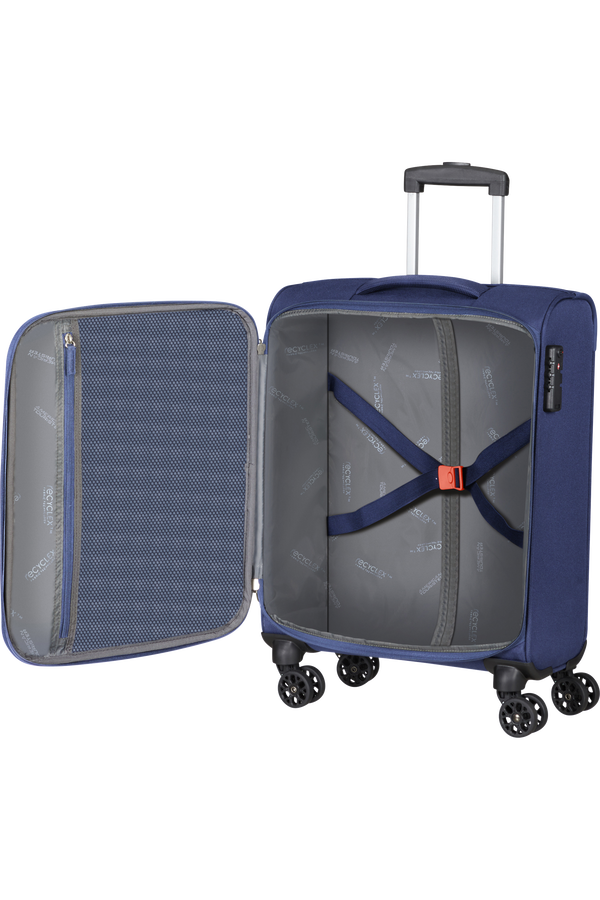 American Tourister Hyperspeed Spinner TSA 55cm  Sötétkék