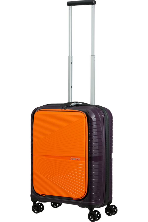 American Tourister Airconic Spinner 55/20 Frontl. 15.6'  Dark Plum/Orange