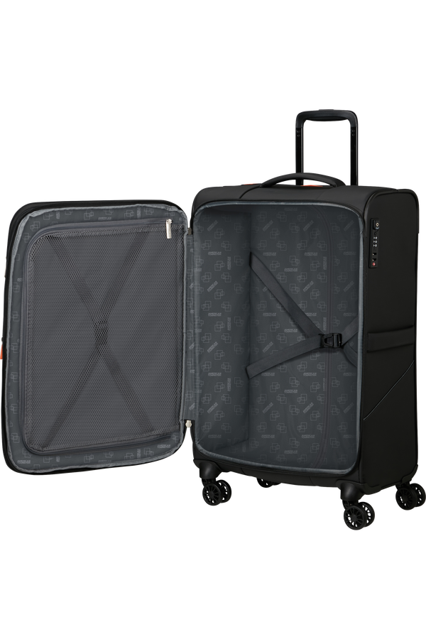 American Tourister SummerRide Spinner M EXP TSA SP 69cm  Fekete American Tourister SummerRide Spinner M EXP TSA SP 69cm  Fekete