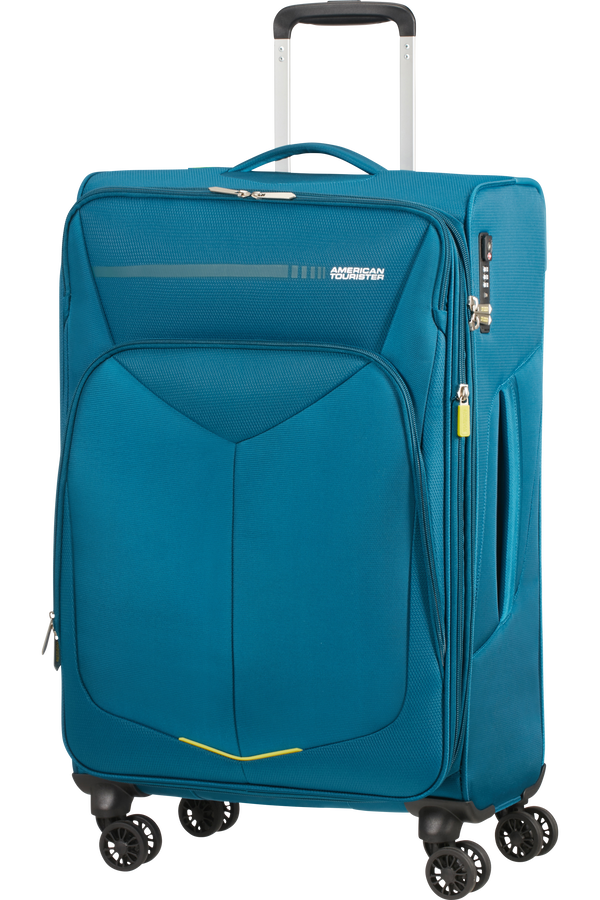 American Tourister Summerfunk Spinner Exp TSA 67cm  Teal American Tourister Summerfunk Spinner Exp TSA 67cm  Teal