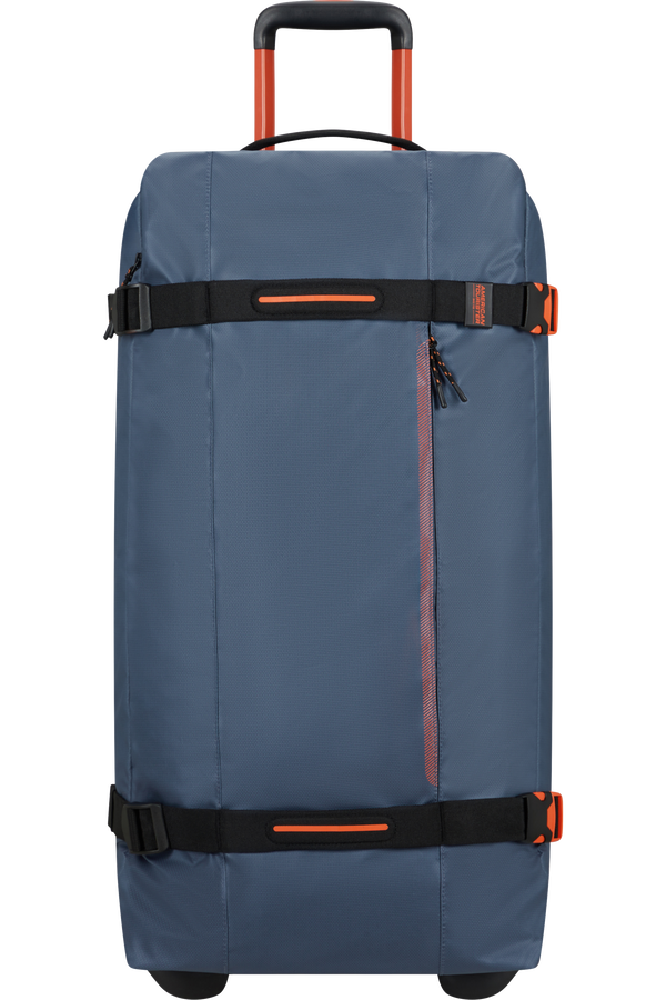 American Tourister Urban Track Duffle with Wheels Coated L  K&eacute;k/Narancs