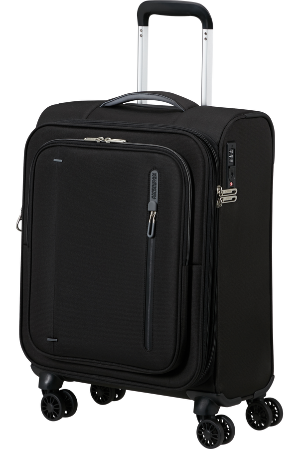 American Tourister Cloudrider Spinner EXP TSA S  Koromfekete