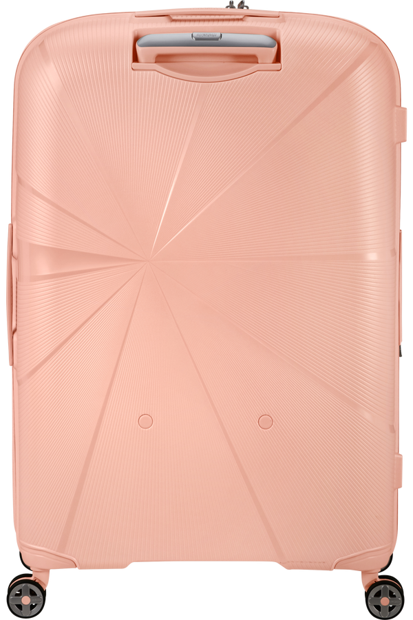 American Tourister StarVibe Spinner Expandable TSA 77cm  Metallic Peach