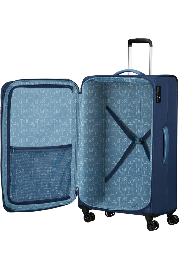 American Tourister Pulsonic Spinner Expandable 81cm  S&ouml;t&eacute;tk&eacute;k