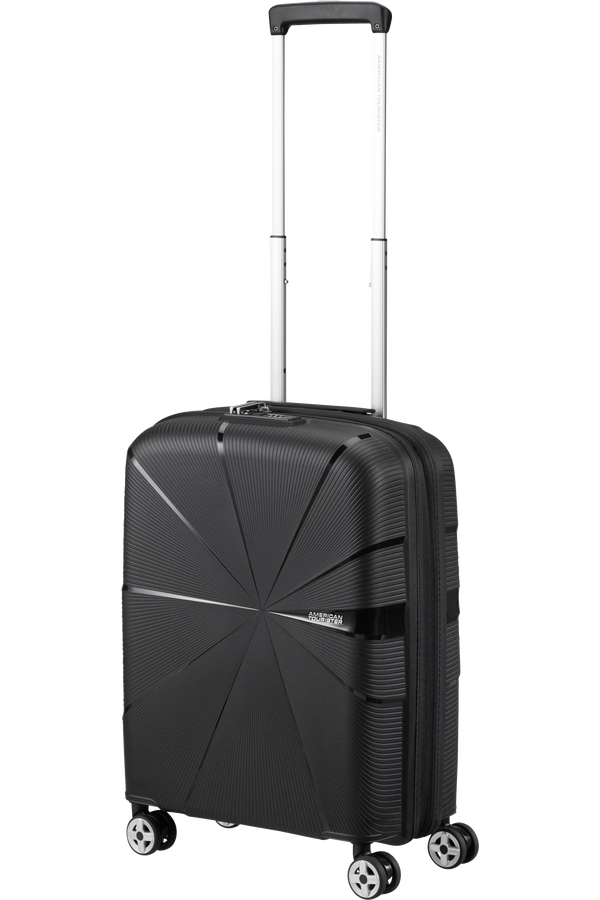 American Tourister Starvibe Spinner Expandable TSA 55cm Fekete