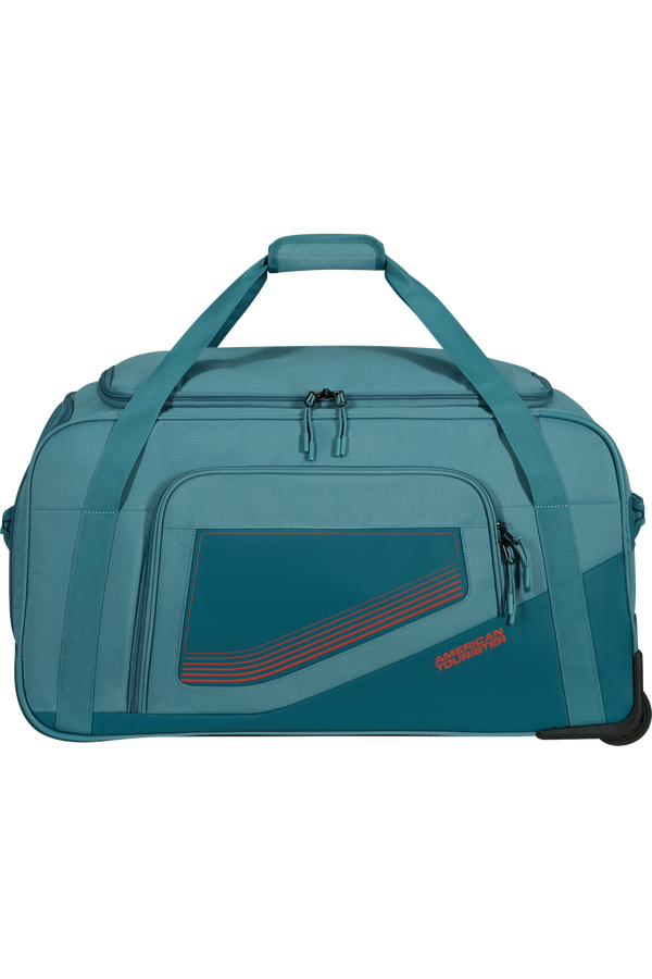 American Tourister City Racer Duffle with Wheels M  Petrol