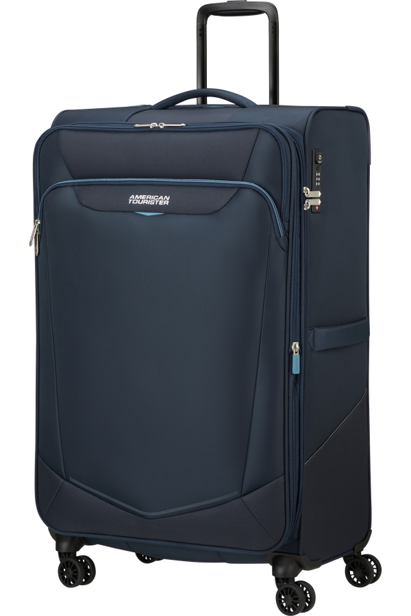American Tourister SummerRide Spinner L EXP TSA 80cm Tengerészkék