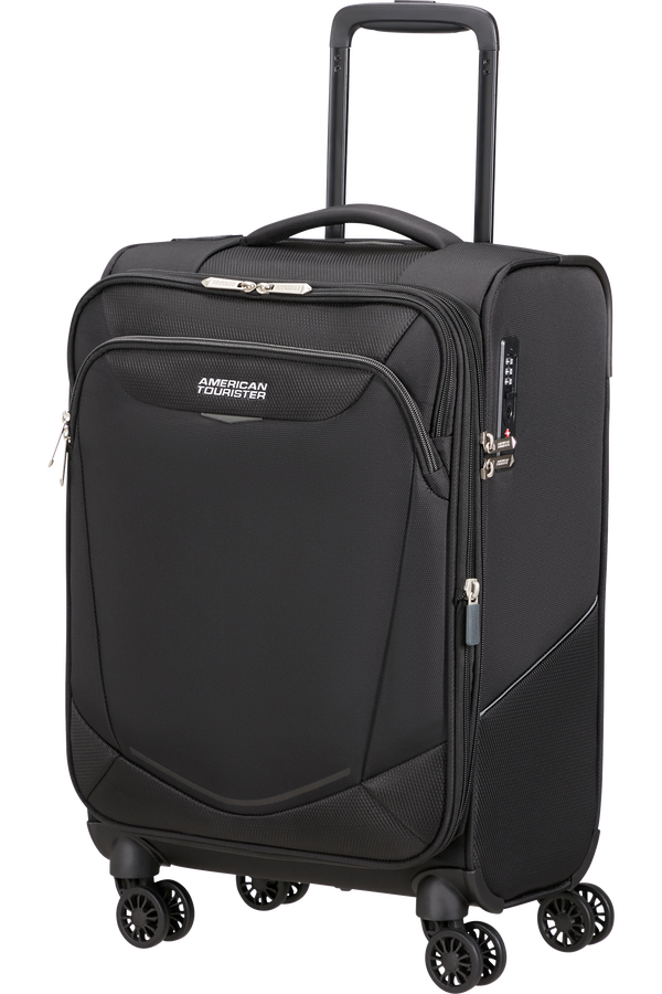 American Tourister SummerRide Spinner Expandable TSA 55cm L35  Fekete American Tourister SummerRide Spinner Expandable TSA 55cm L35  Fekete